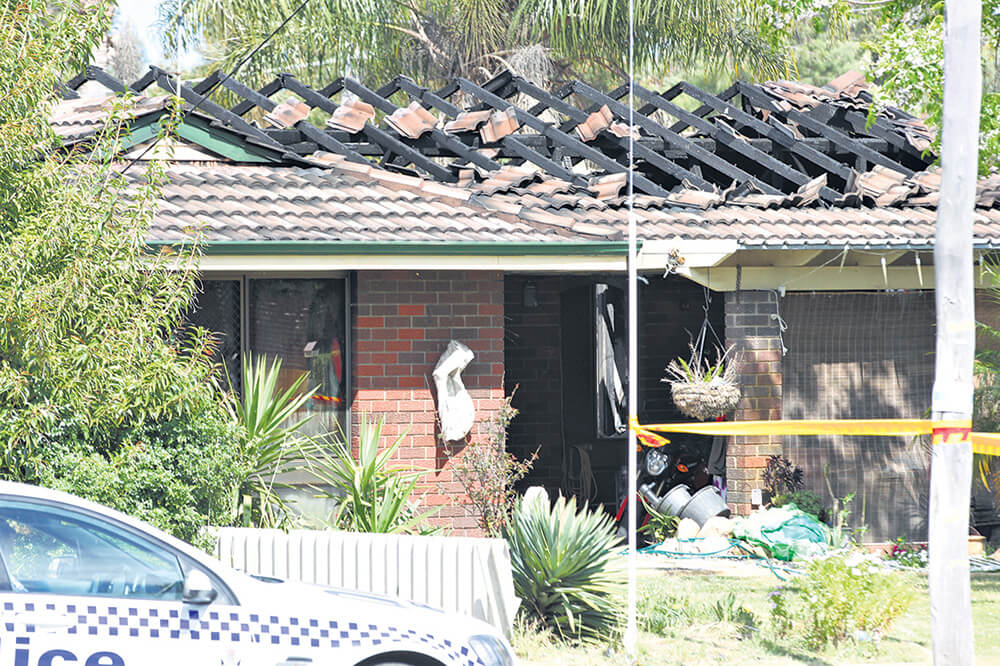 Brave teen saves herself and brother from burning house