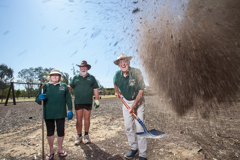 Byford Glades association digs in