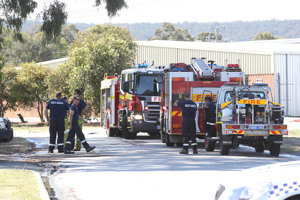 10 fire trucks battle $2 million factory blaze