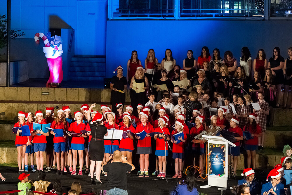 Parade into festive cheer