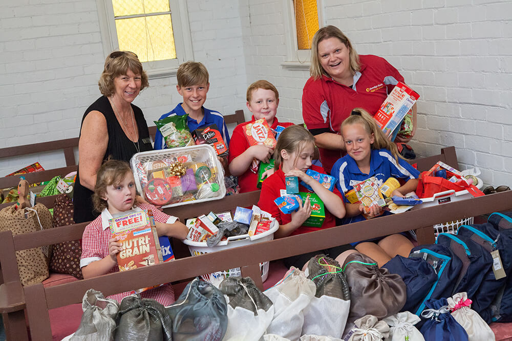 School pulls together for the needy