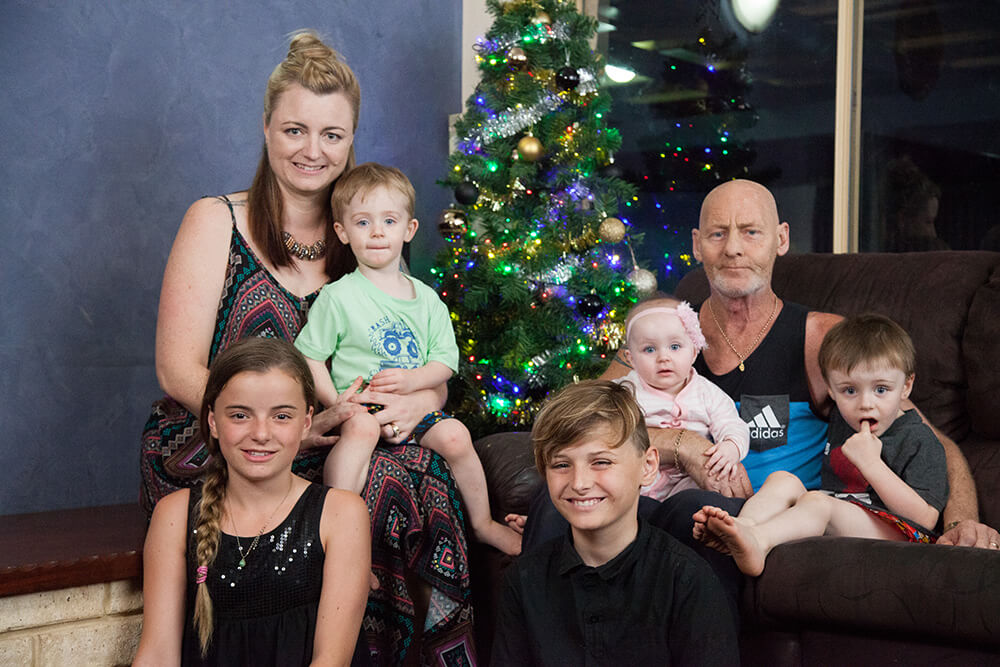New Year’s fundraiser for dying father of 7