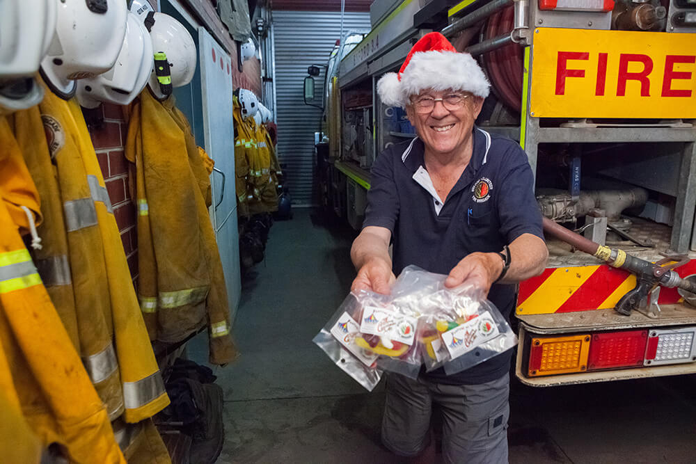 Santa busy with sleigh runs, picnic and carols