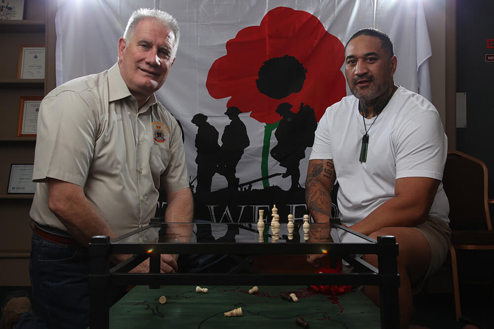 Art delivers meaningful military message