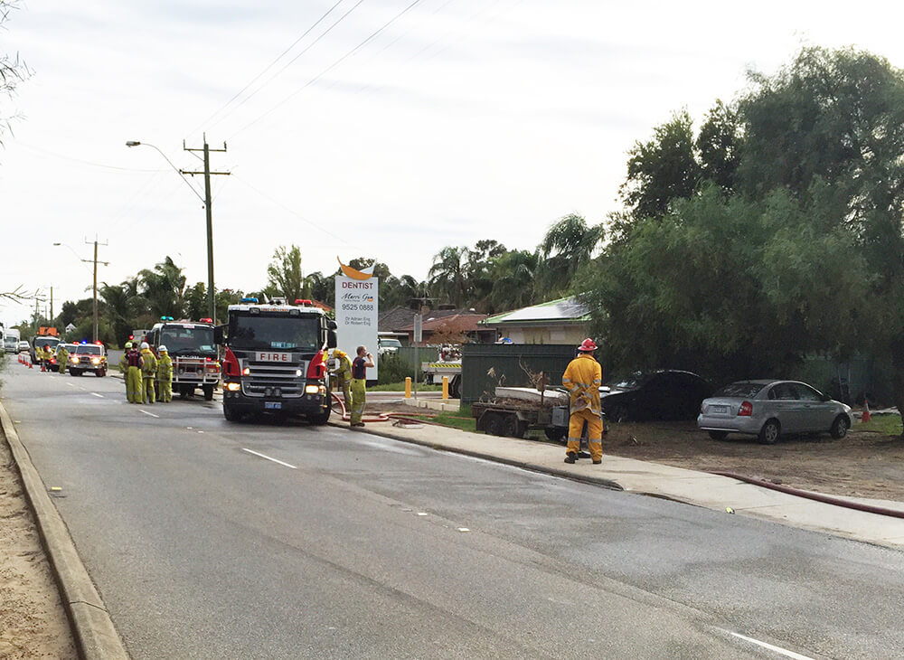 Hunt for Byford arsonist