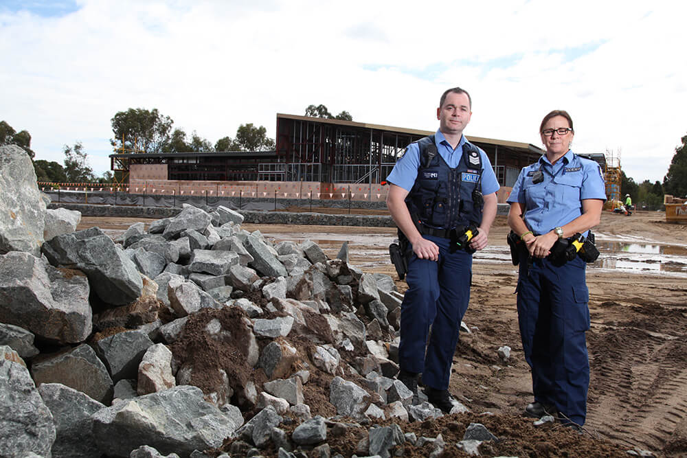 Mundijong Police Station takes shape