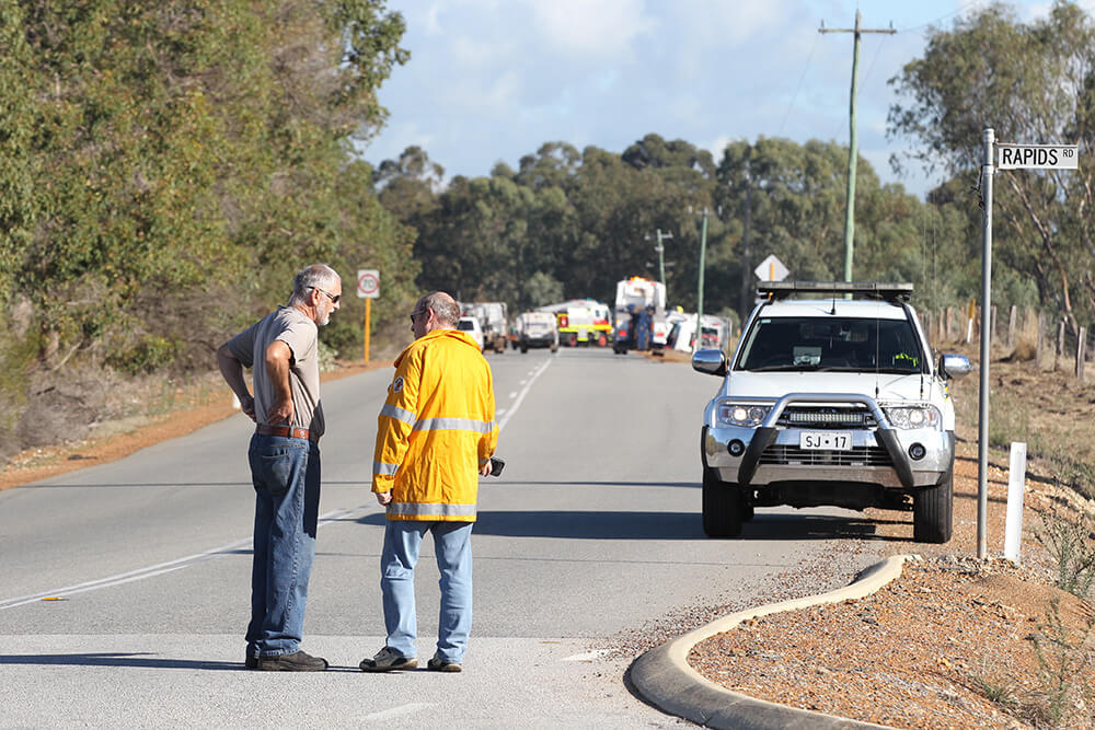 Karnup Rd reopens after pig truck crash