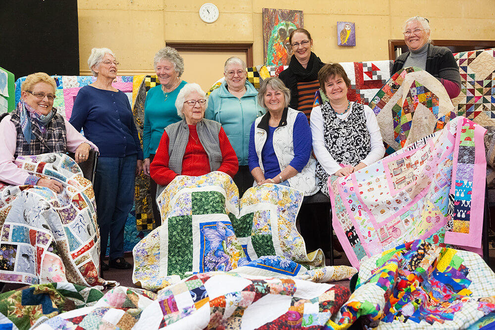 Airing of the quilts