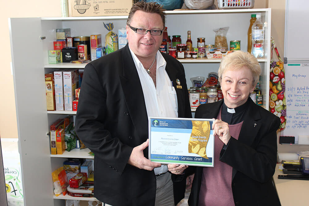 Help for parish pantry