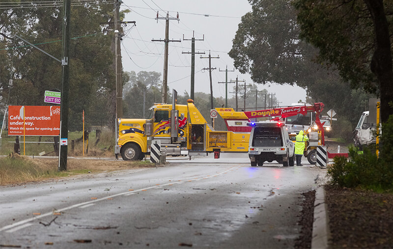 Man dies at intersection in Byford