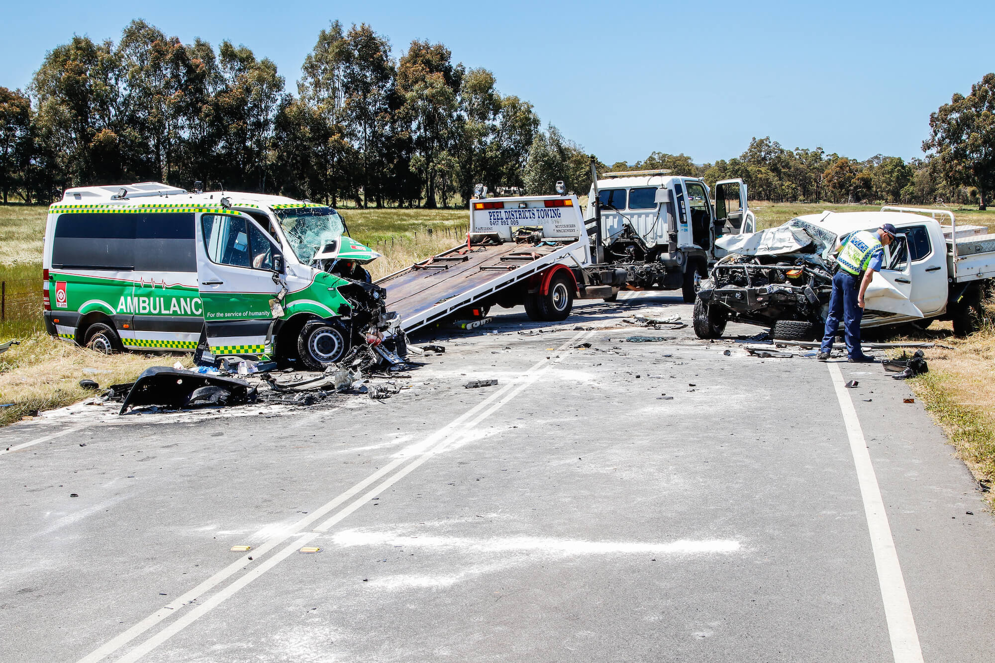 Paramedic fighting for his life