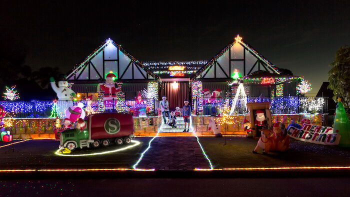 Lights on for charity