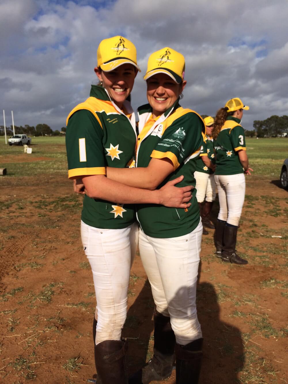 Sisters represent Australia