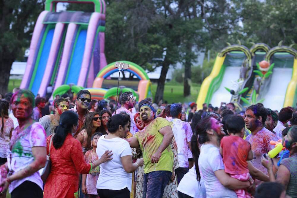 Colourful celebrations