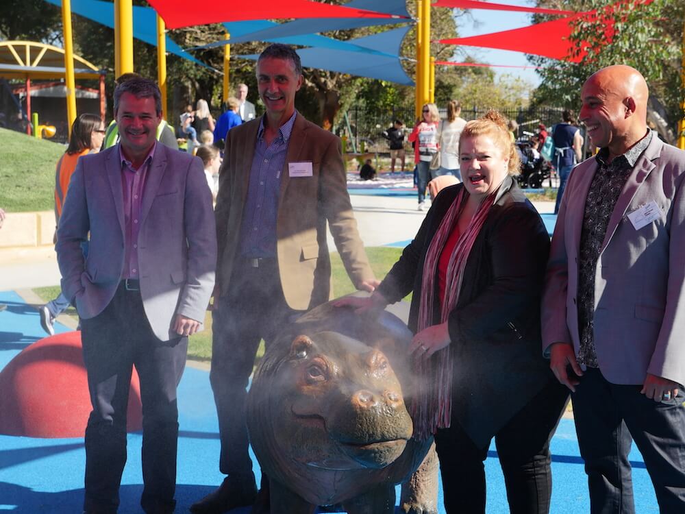 Disability playground opened