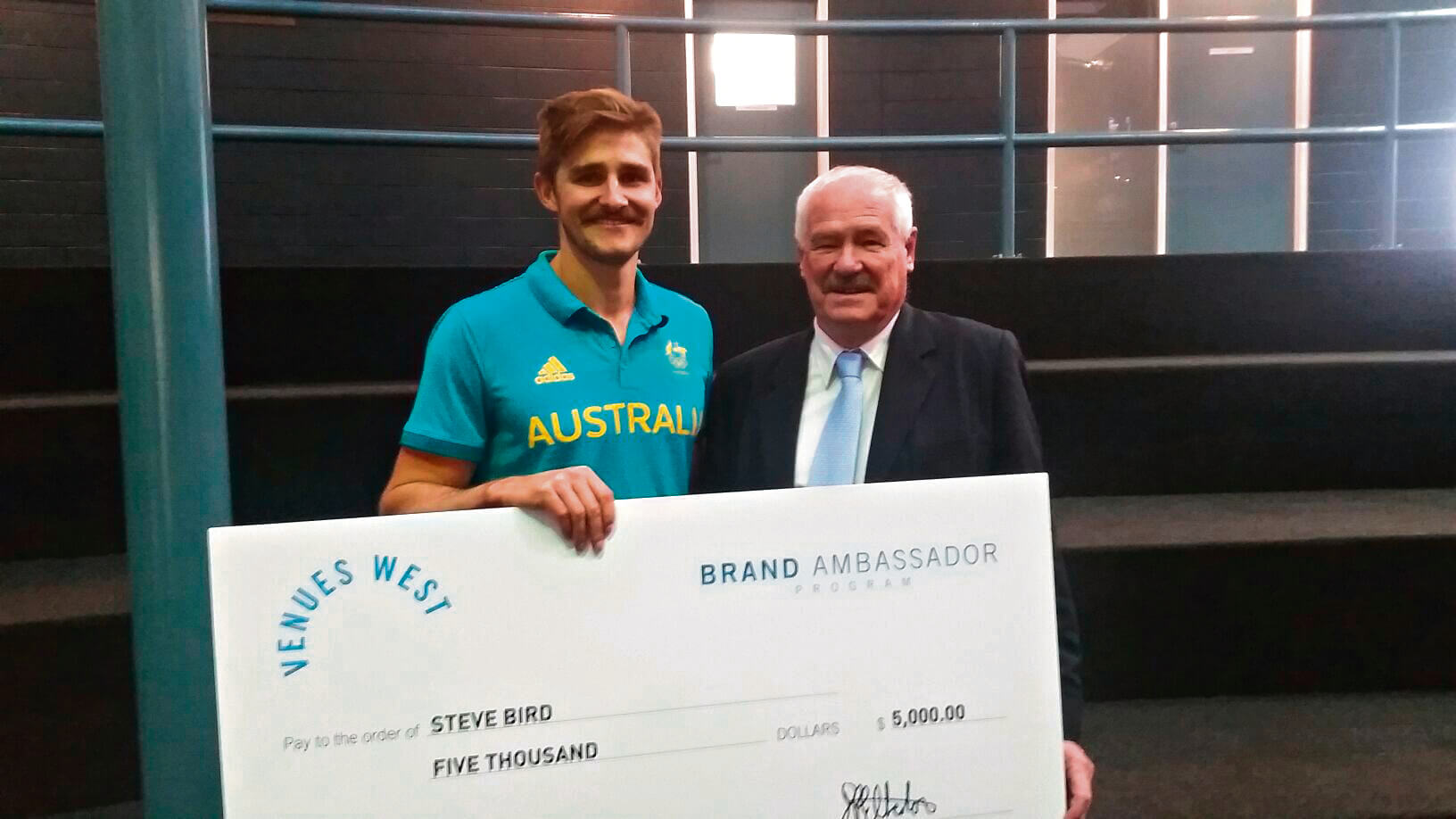 From kayak champ to ambassador