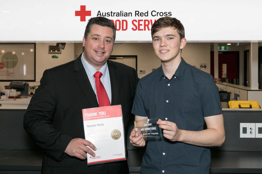 Teen’s blood oath