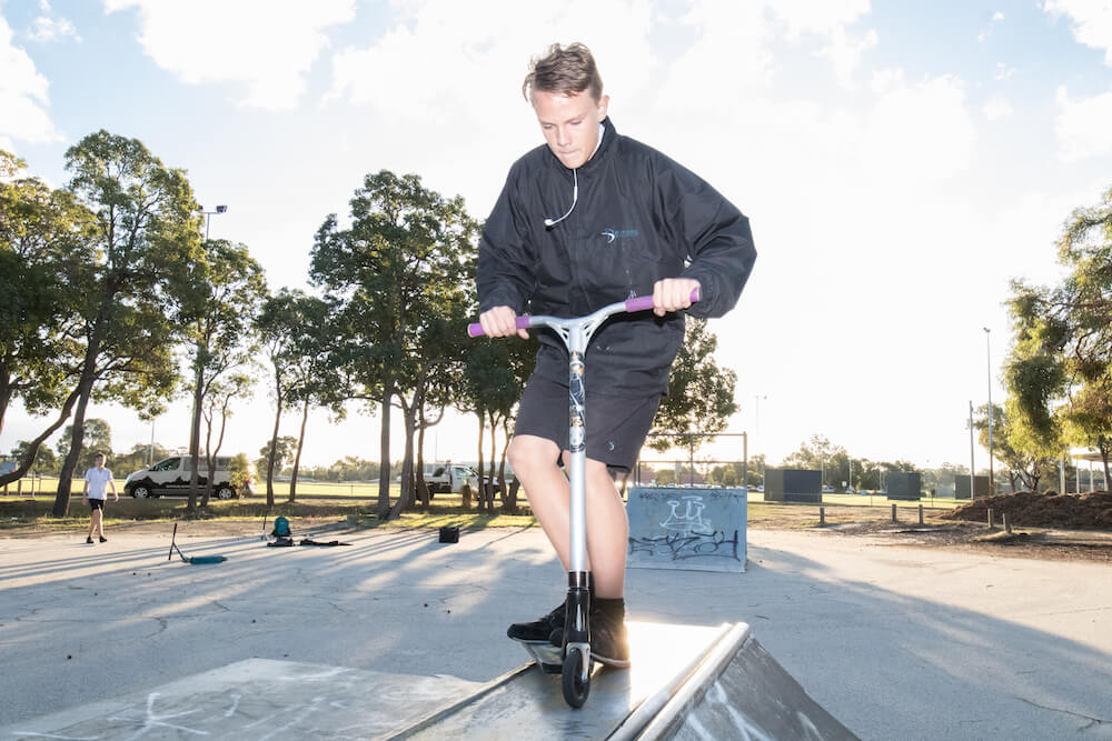 Skate park is a go