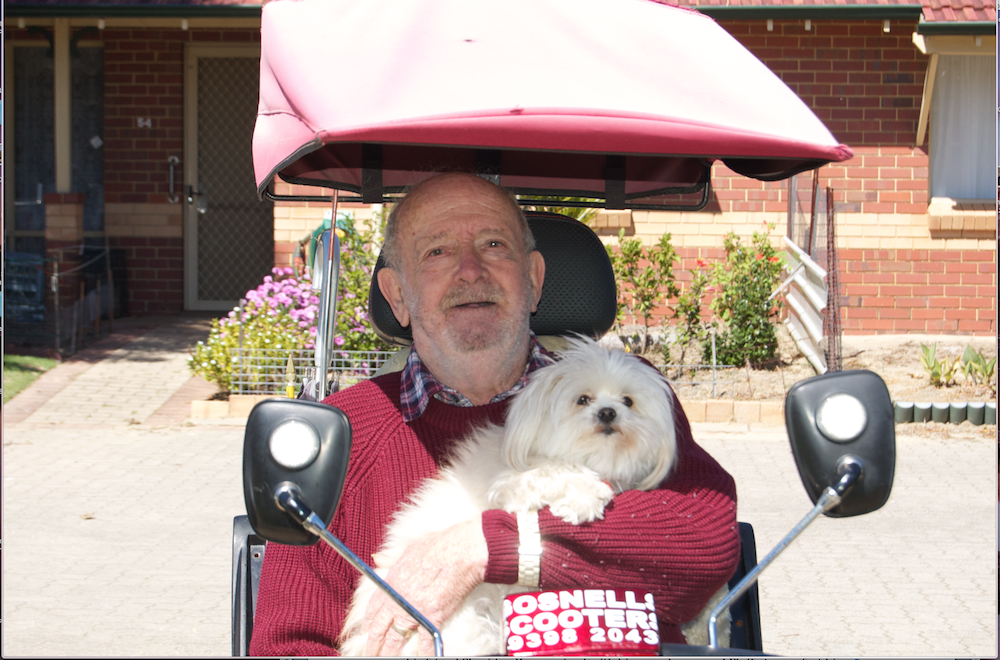 A man’ s best friend simply gone
