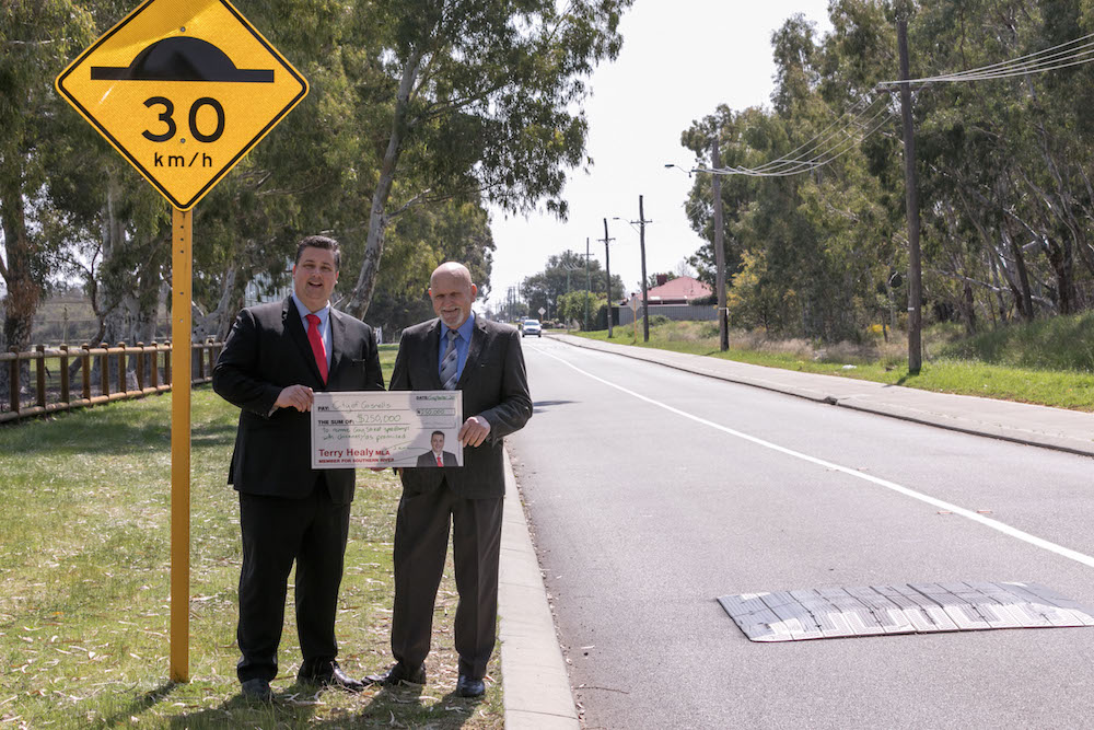 Grant to remove Gay street to speed humps