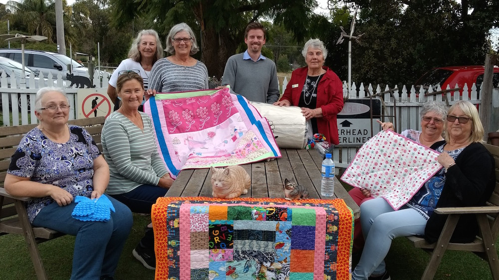 Patchworks of love for the needy