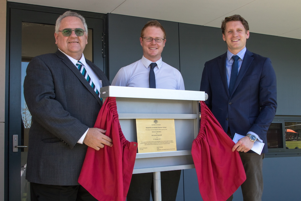 Science lab officially open