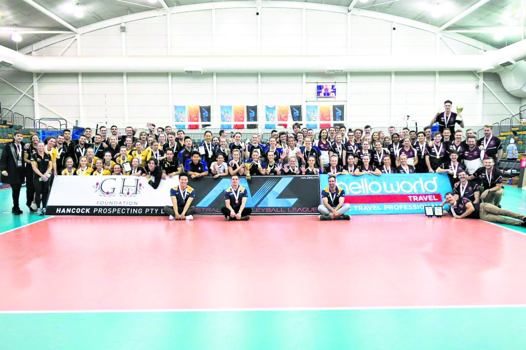 Making volleyball history