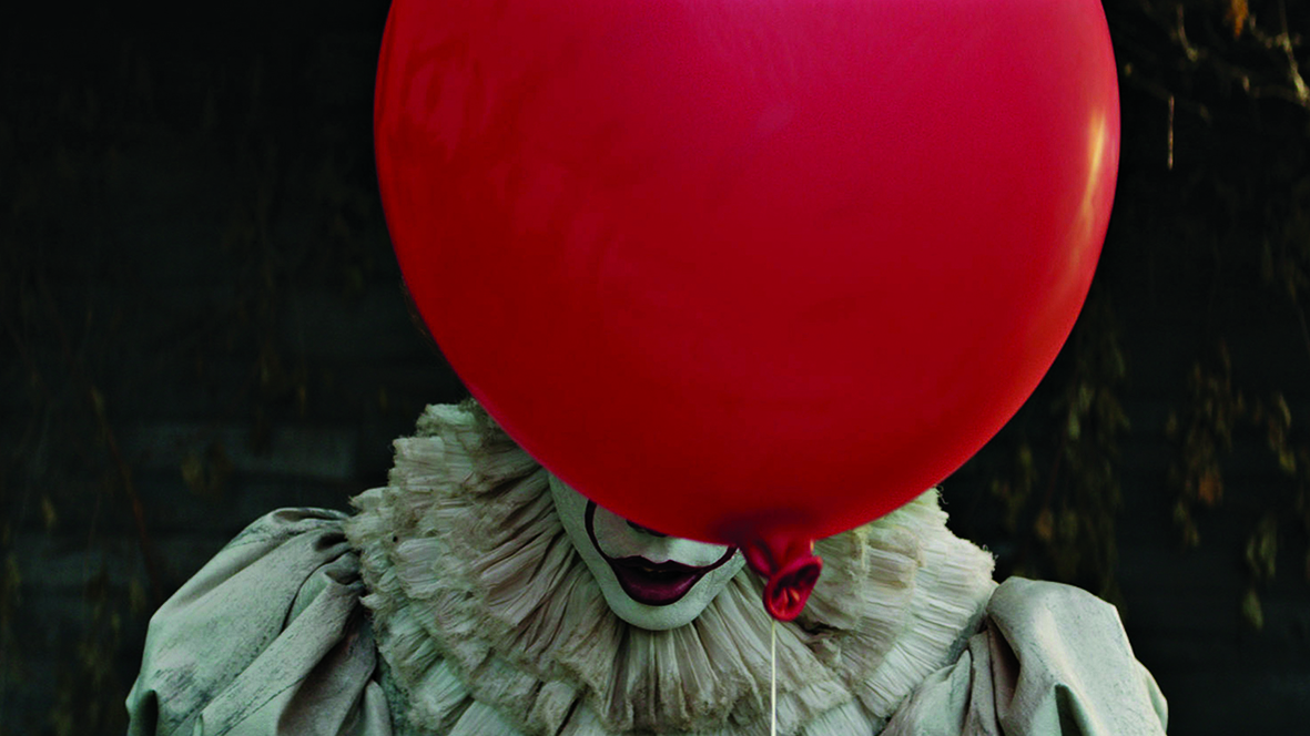 Creepy clown ready to scare on DVD