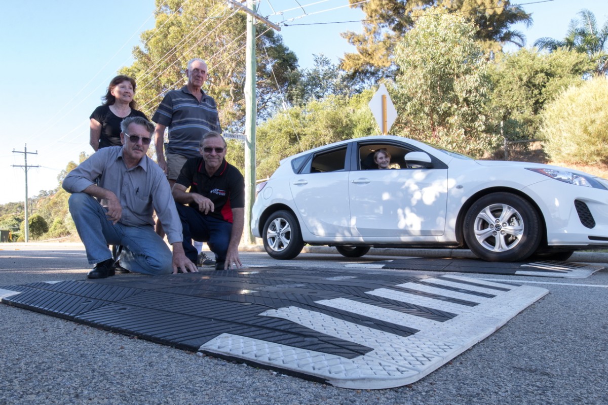 Speed cushions to go after just three months