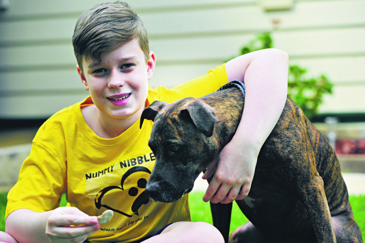 Lachlan nibbles his way to success