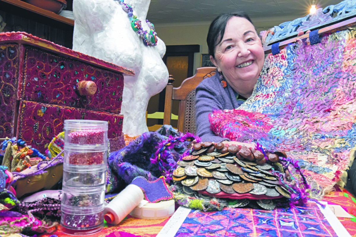 From trash to treasure filled art