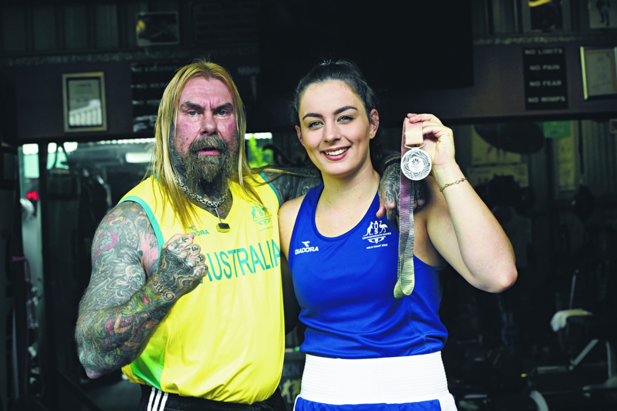 Punching above her weight