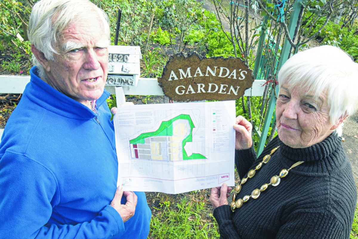 “It’s not acceptable to put an access road through our residence”