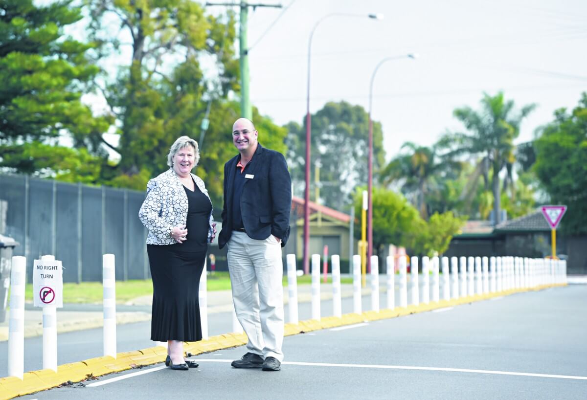 Bollards given six-month trial