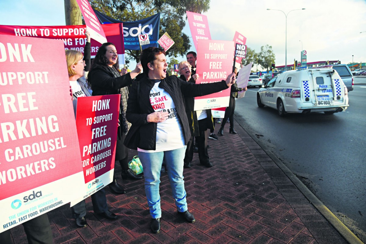 Carousel paid parking row heats up