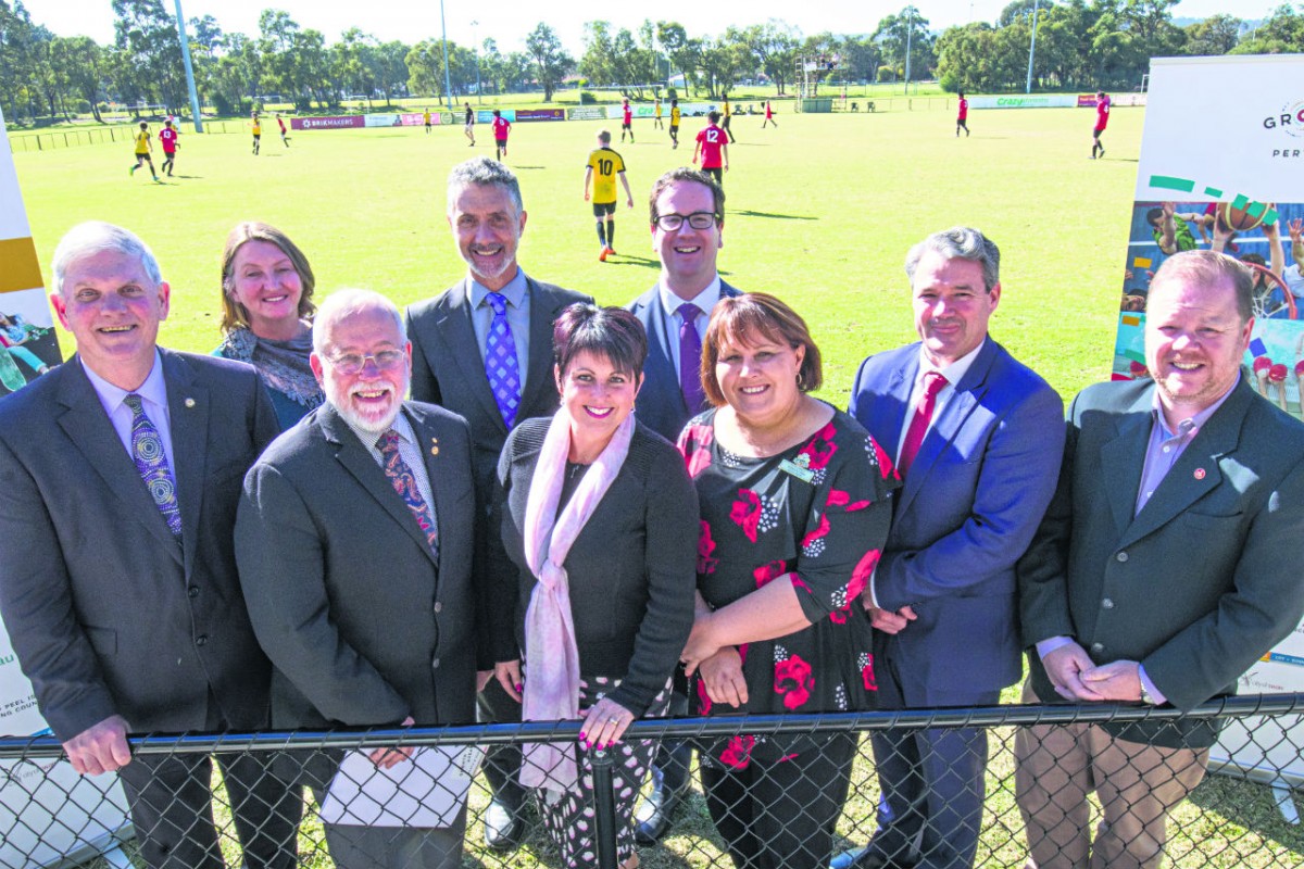 Sporting facilities on the forefront