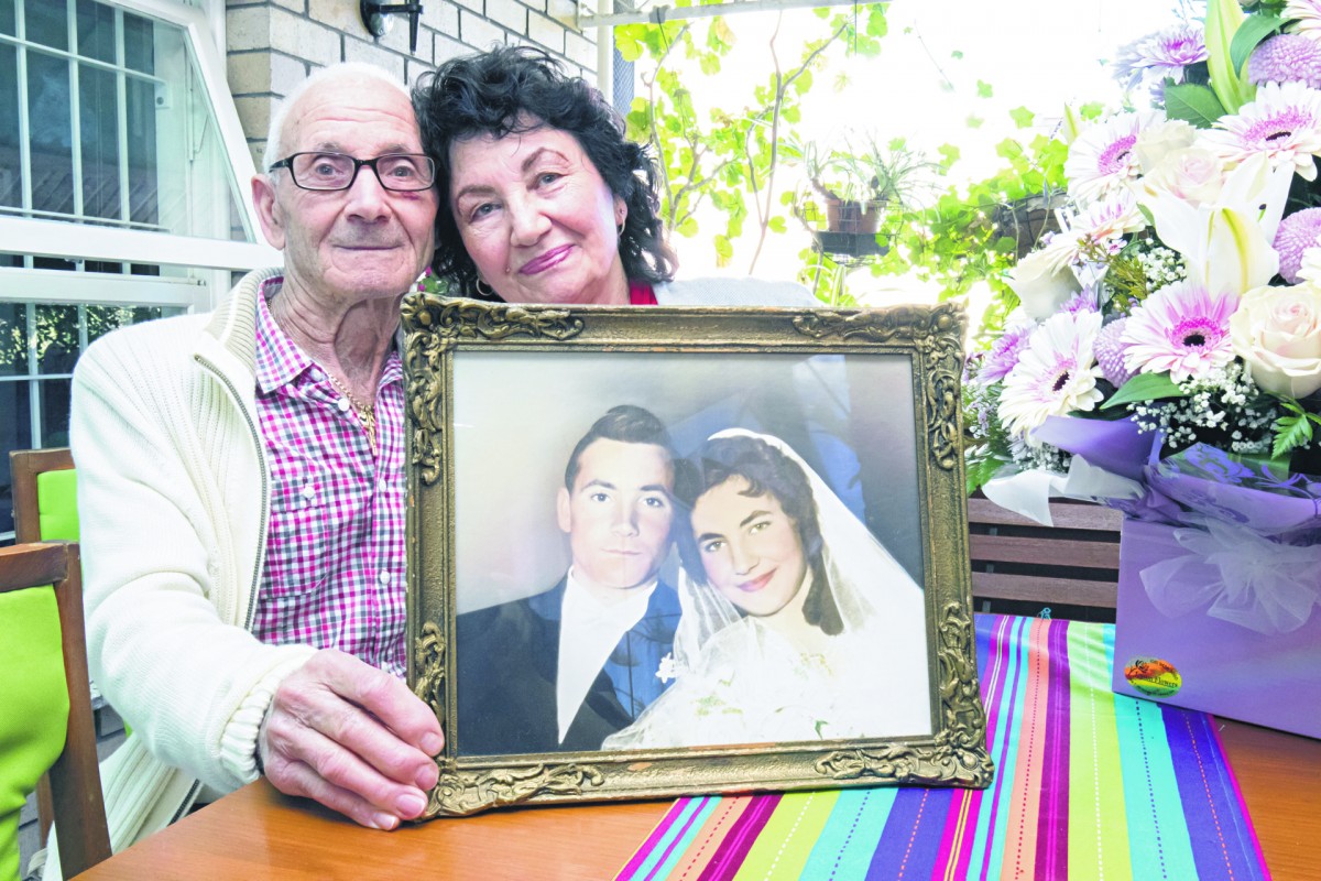 Six decades of wedded bliss