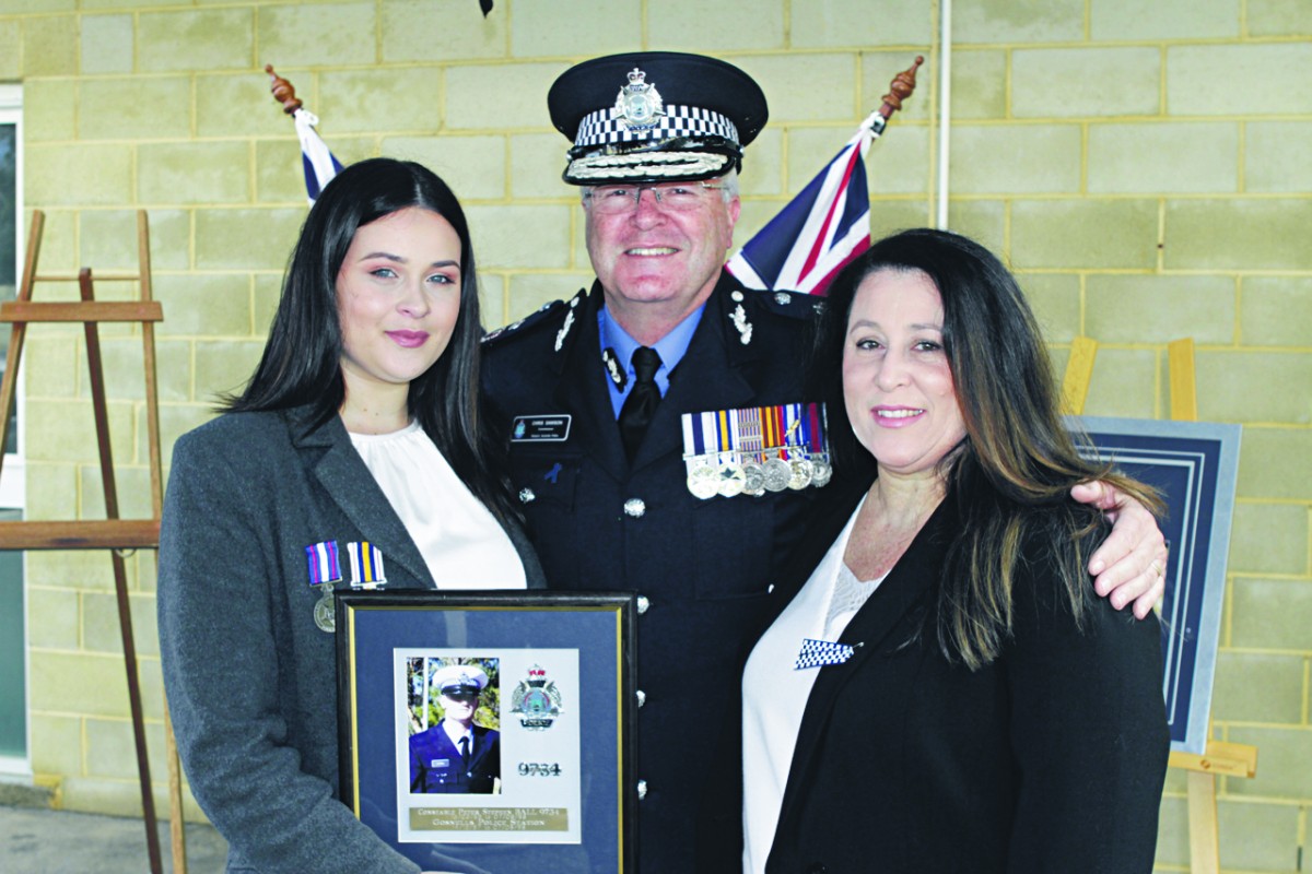 Officer remembered for his sacrifice 20 years on