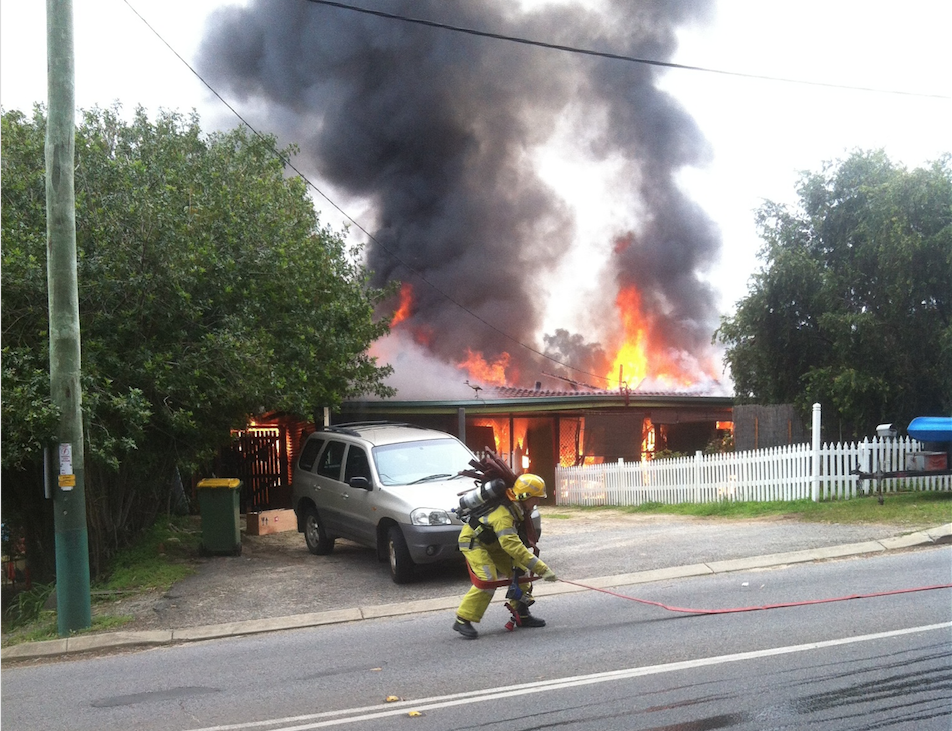Fire destroys Roleystone home