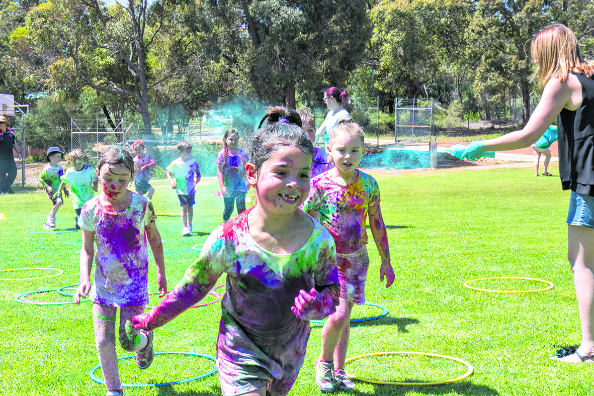 Colourful fundraiser for new classroom environment