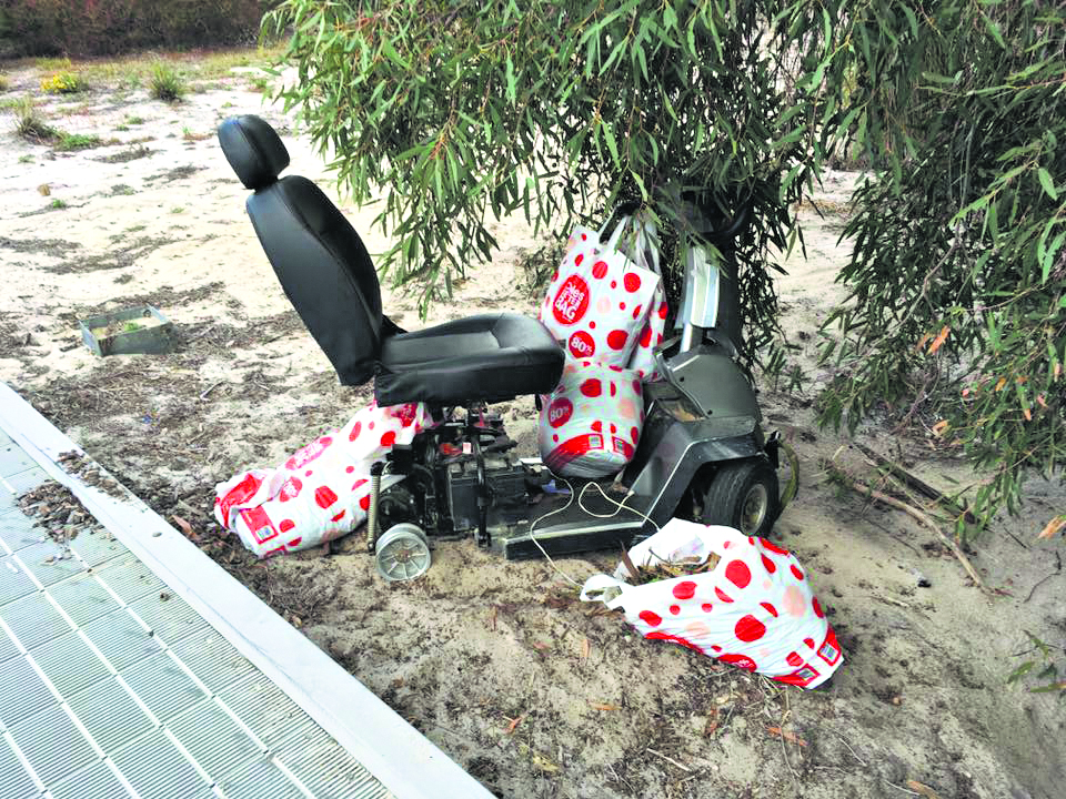 Vandalism takes its toll on park