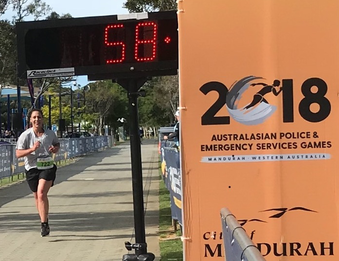 Mundijong Police officers return home with gold