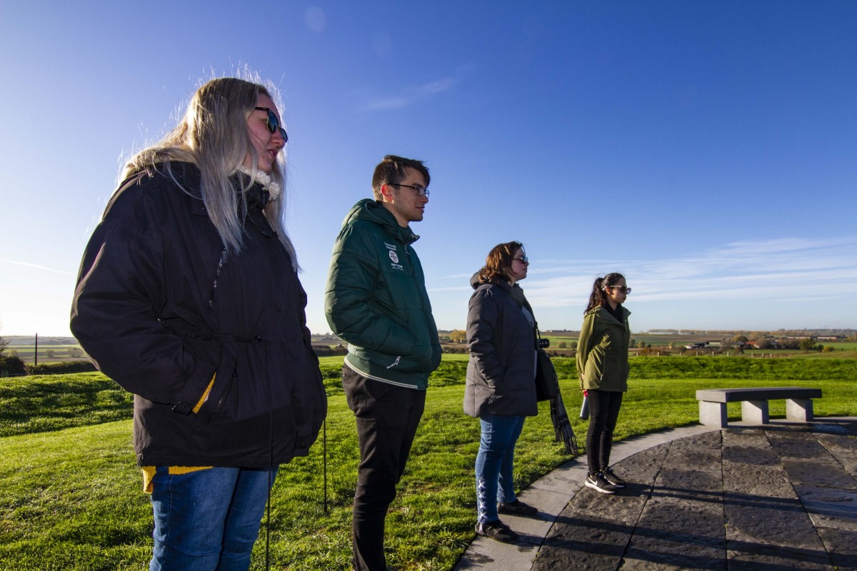 Humbling tour of WWI battlefields