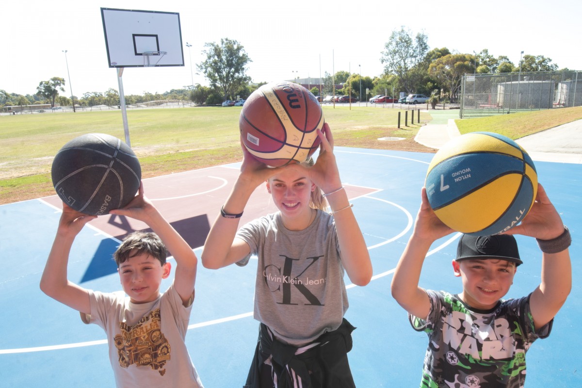 Basketball lovers unite with new court facilities