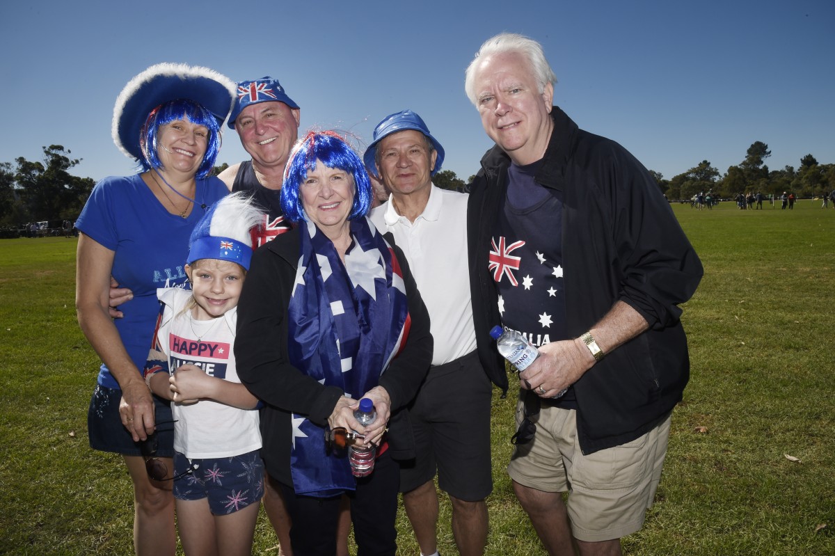 Plenty of Australia Day cheer in Serpentine