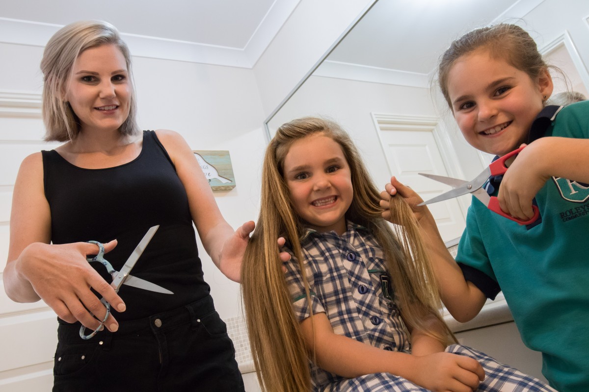 Giving the gift of hair