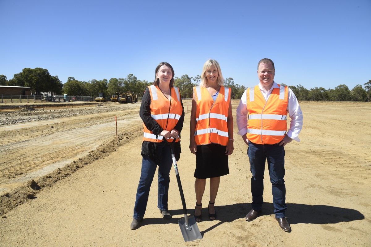 Works begins on Briggs Park re-development
