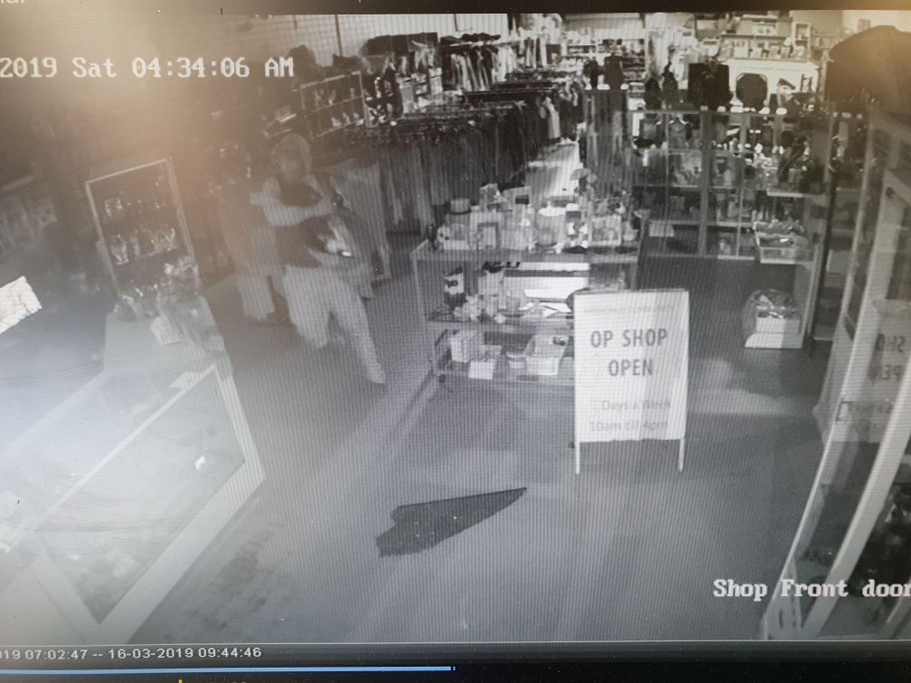 Callous thief targets op shop