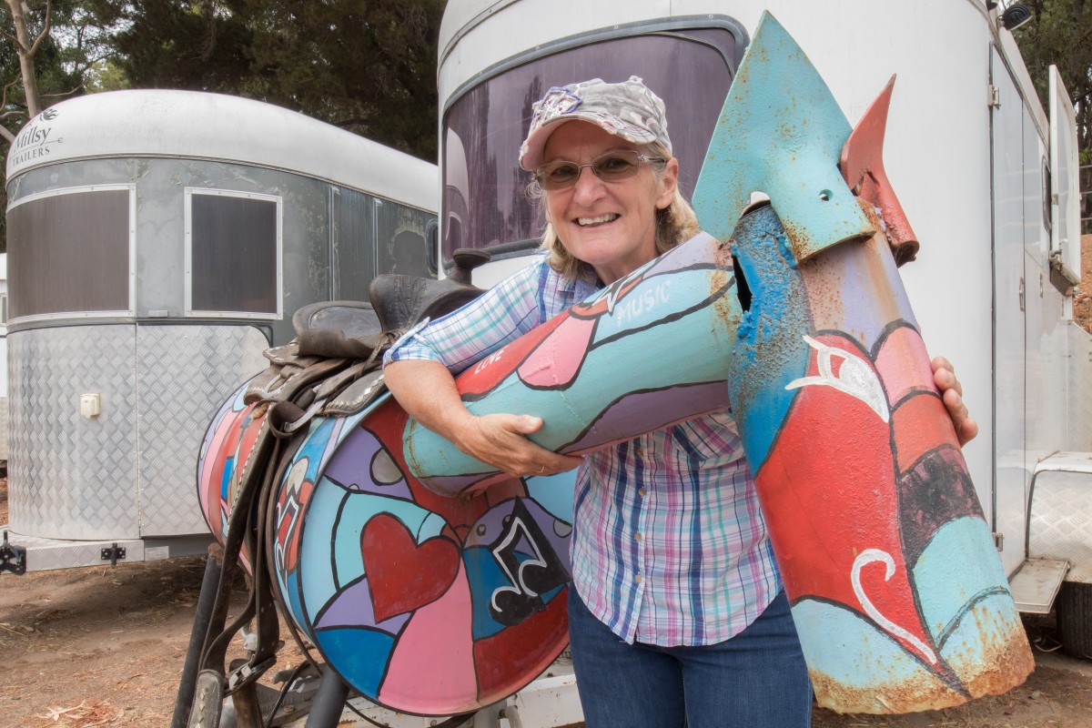 Iconic sculpture returned, no questions asked