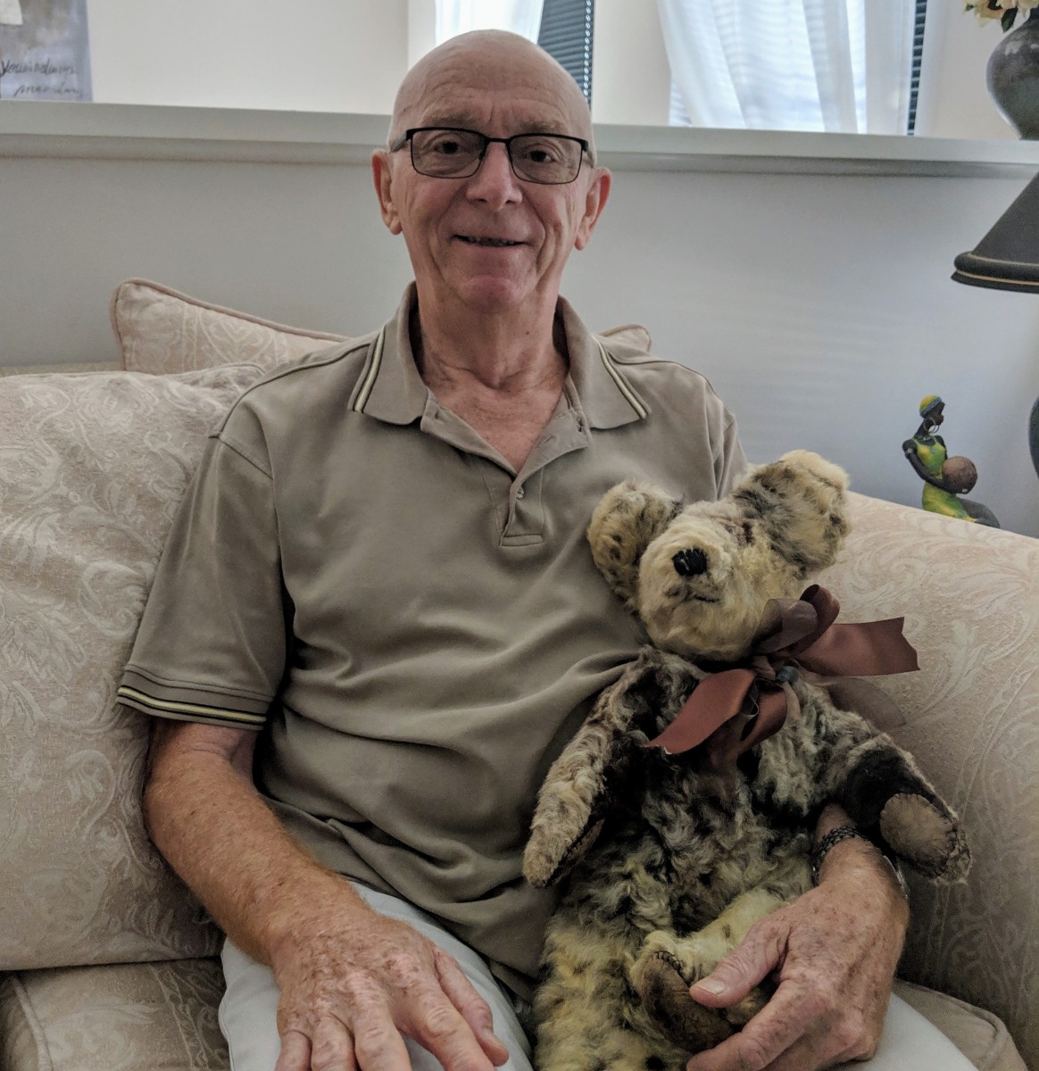 Surgery for 73-year-old teddy bear